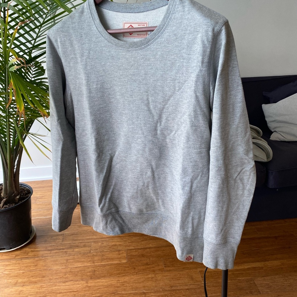 Gray Bather Crewneck Sweatshirt Small